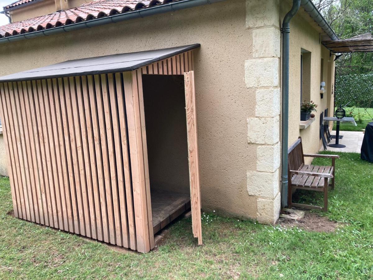Gite Des Combes Blanches Avec Piscine Frayssinet-le-Gélat Exterior foto